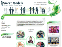 Tablet Screenshot of en.sweet-models.ru
